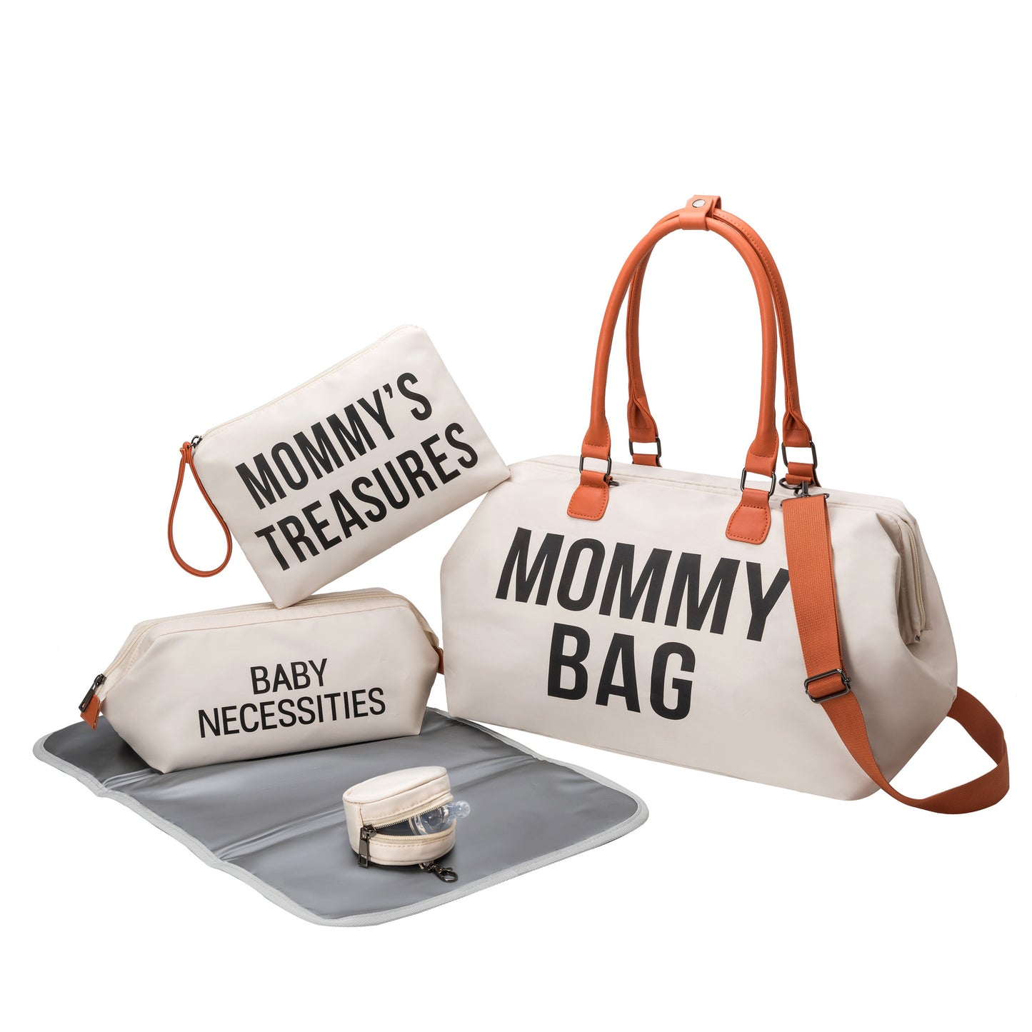 Capacity Mummy Diaper Fashion Mother Portable Bags