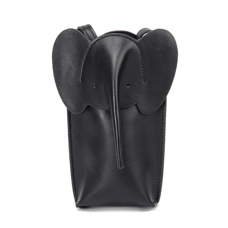 Women's Creative Elephant Mobile Lightweight Leather High Phone Bags