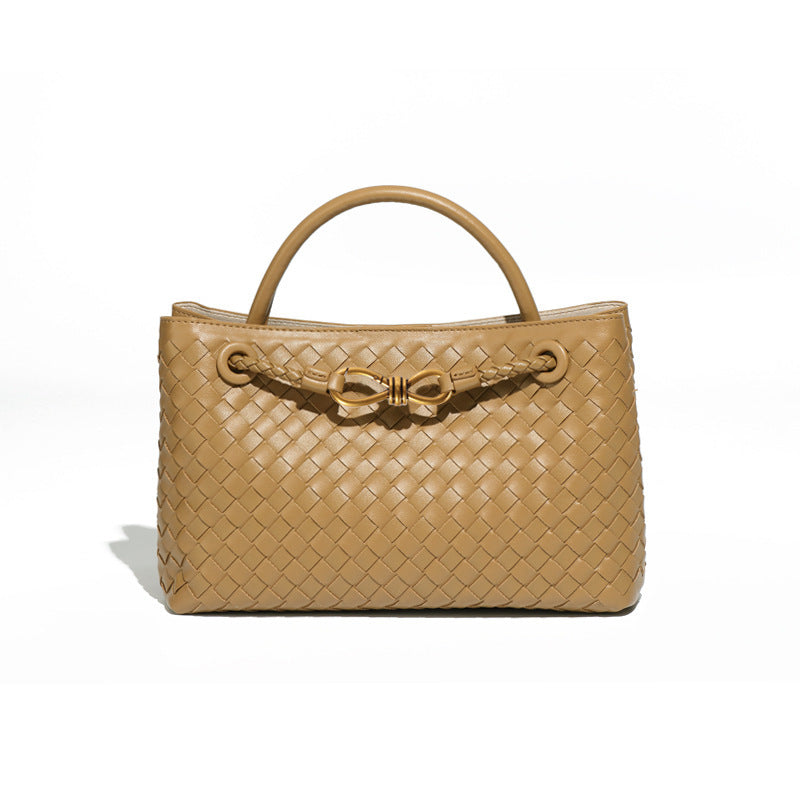 Fashion Women's Hand-woven Retro Large Capacity Handbags