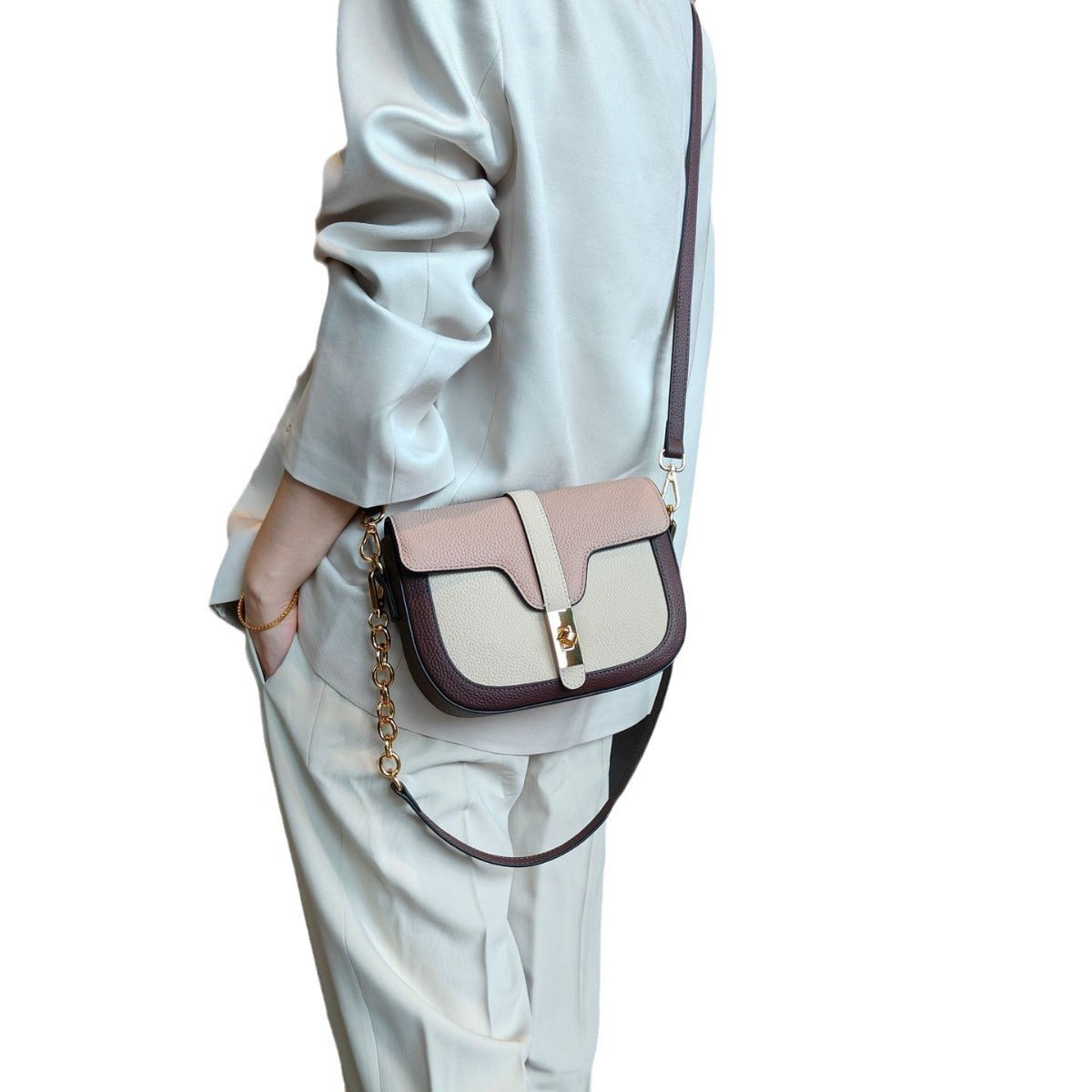 Design Vintage Saddle Premium Underarm Layer Armpit Bags