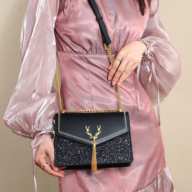 Women's Gifts For Girlfriend Light Luxury Advanced Texture Shoulder Bags