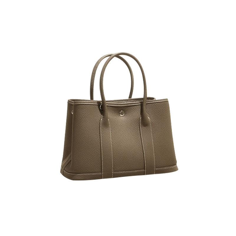 Women's Artisan Genuine Leather Portable Imported Cowhide Tote Bags