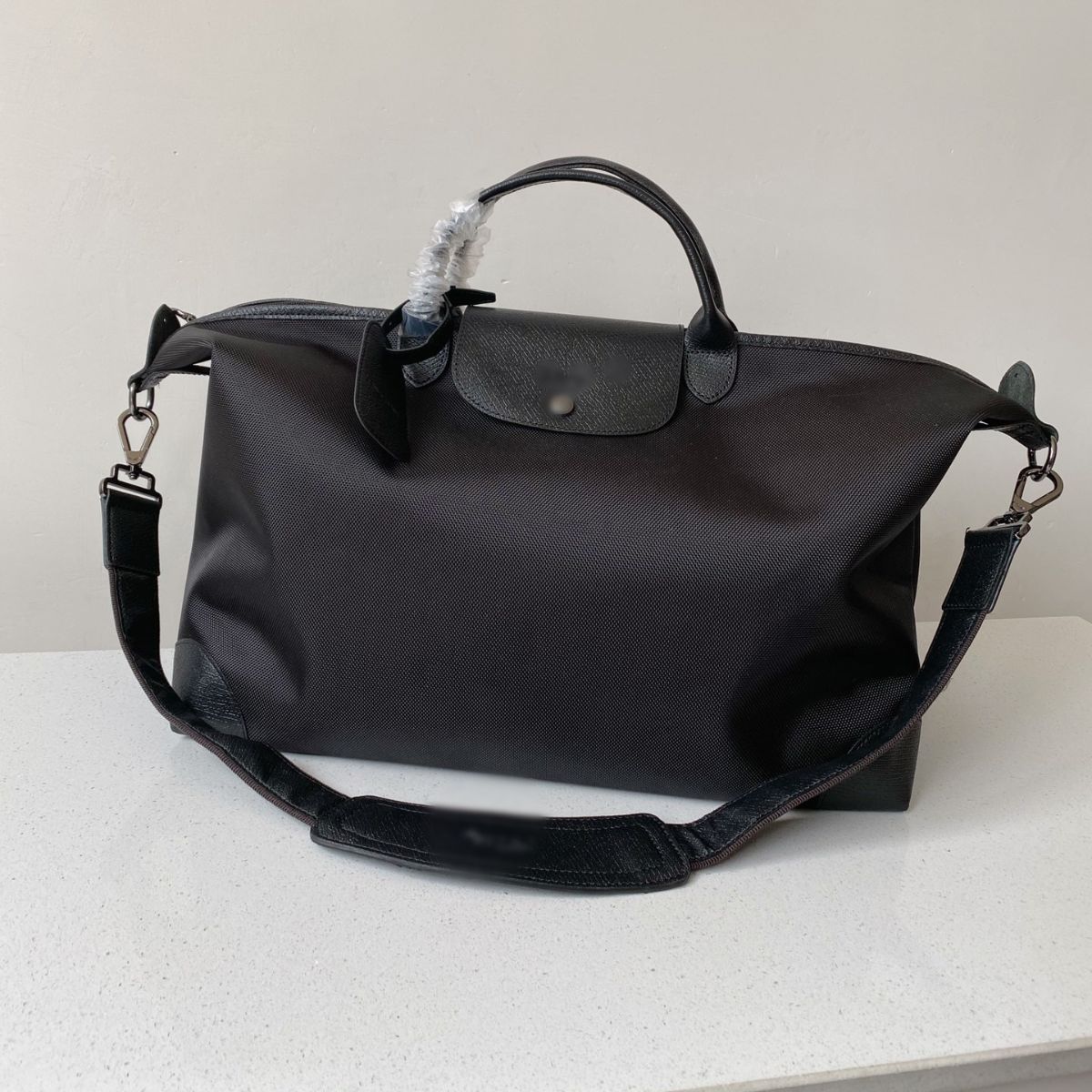 Women's French High Quality Underarm Nylon Large Handbags