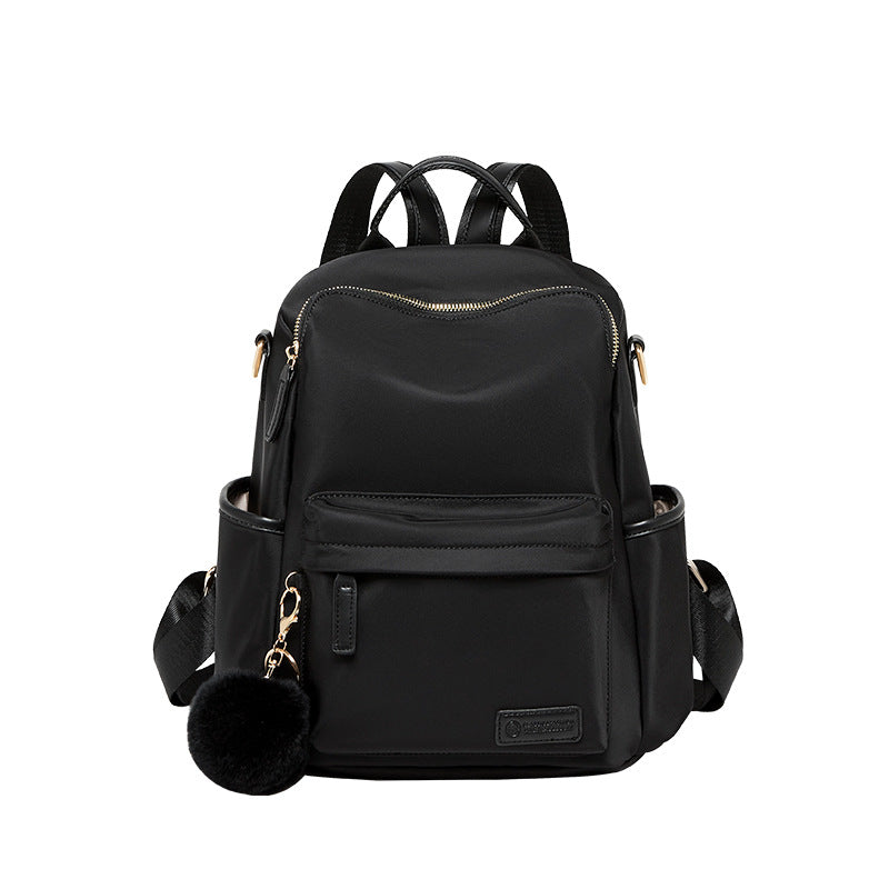 Women's Light Canvas Large Capacity Commuter Computer Backpacks