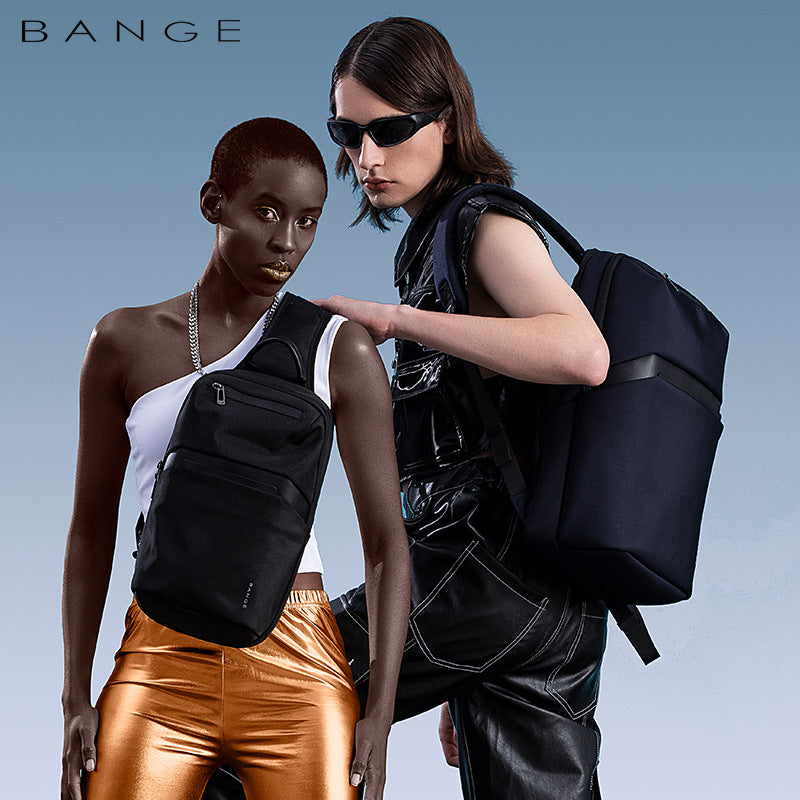 Men's Bange Large Capacity Waterproof Business Backpacks