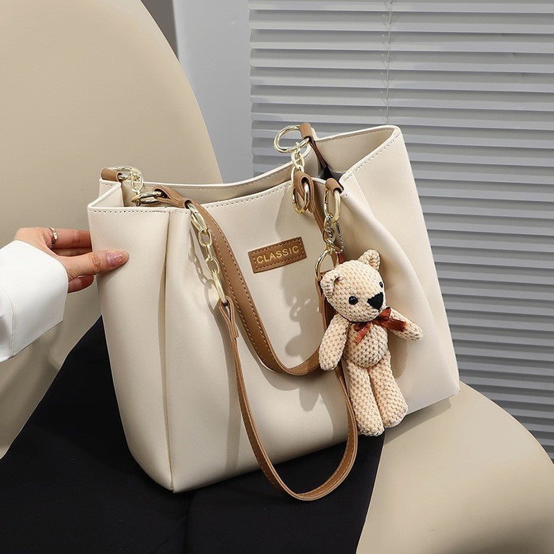 Women's High-grade Hand-held Large Capacity Commuting Tote Bags