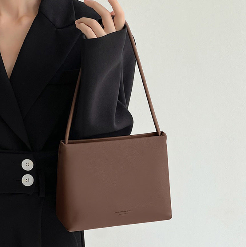 Women's Autumn Simple French Style Underarm Stick Shoulder Bags