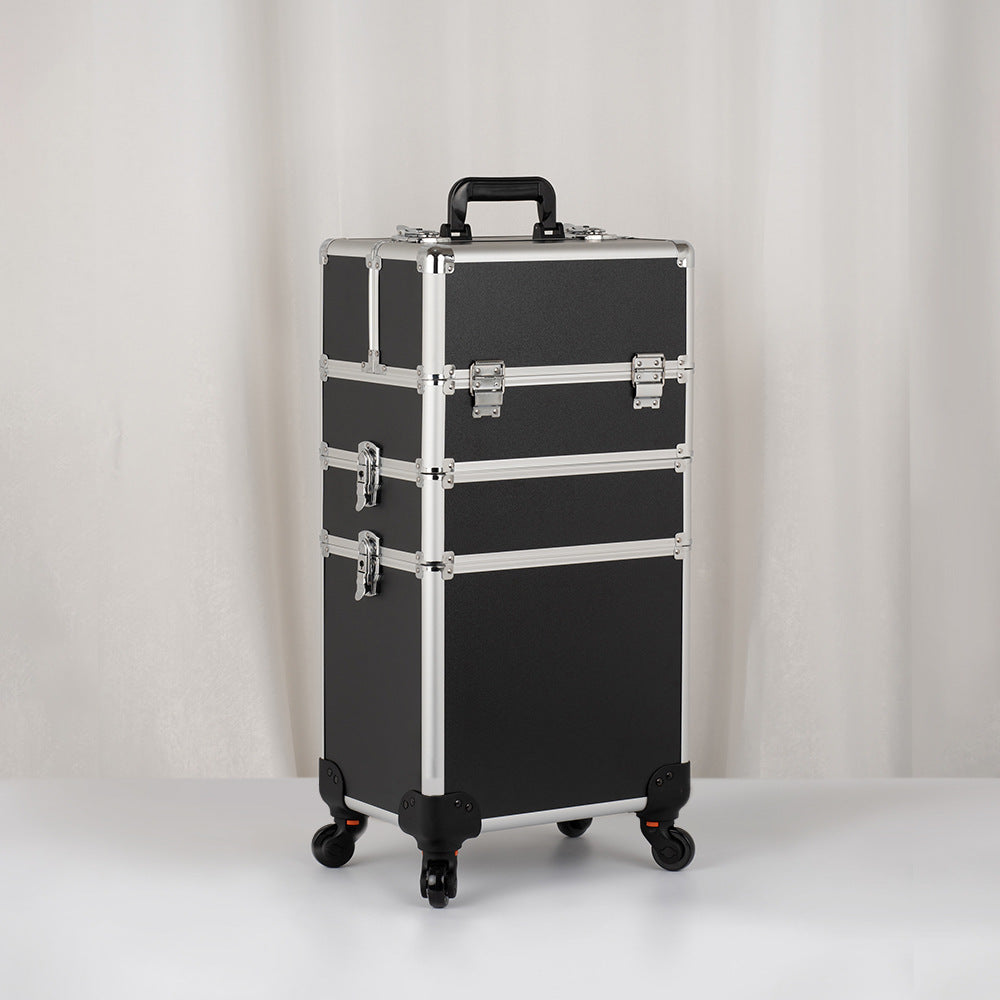 Large Capacity Storage Box With Manicure Cosmetic Cases