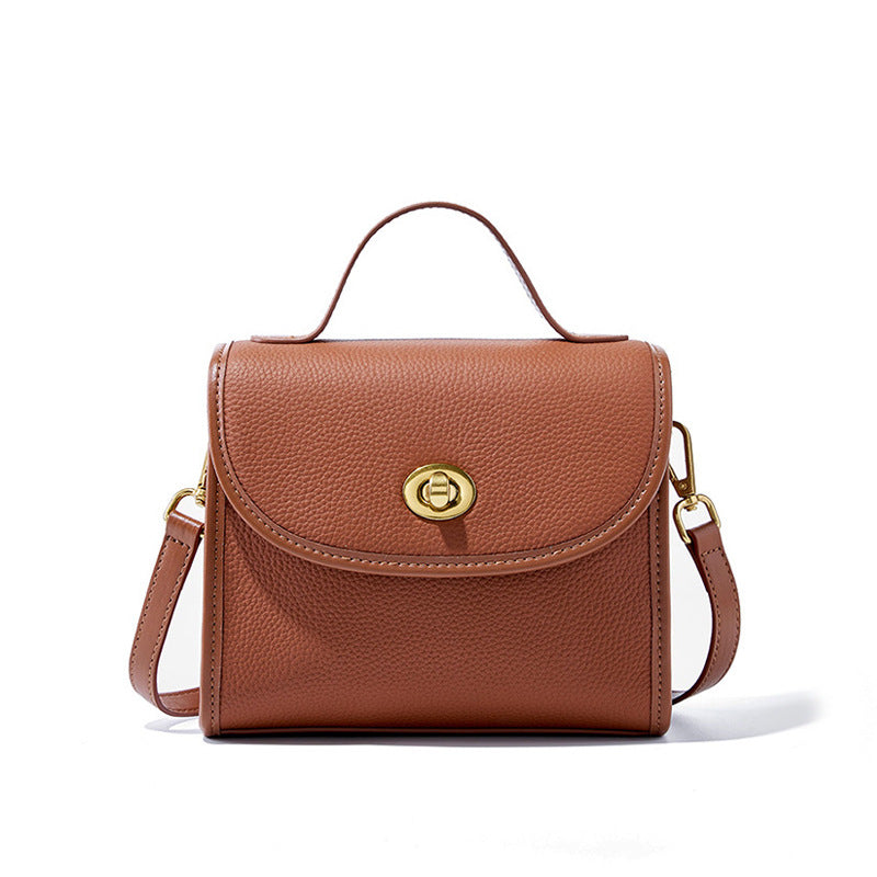 Women's Leather Versatile Fashion High Sense Female Crossbody Bags