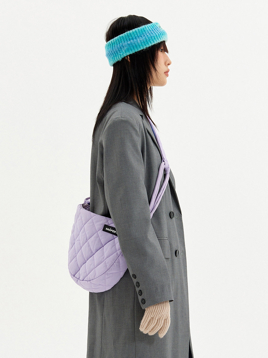 Men's Hello Fashion Down Female Riding Dumpling Bags