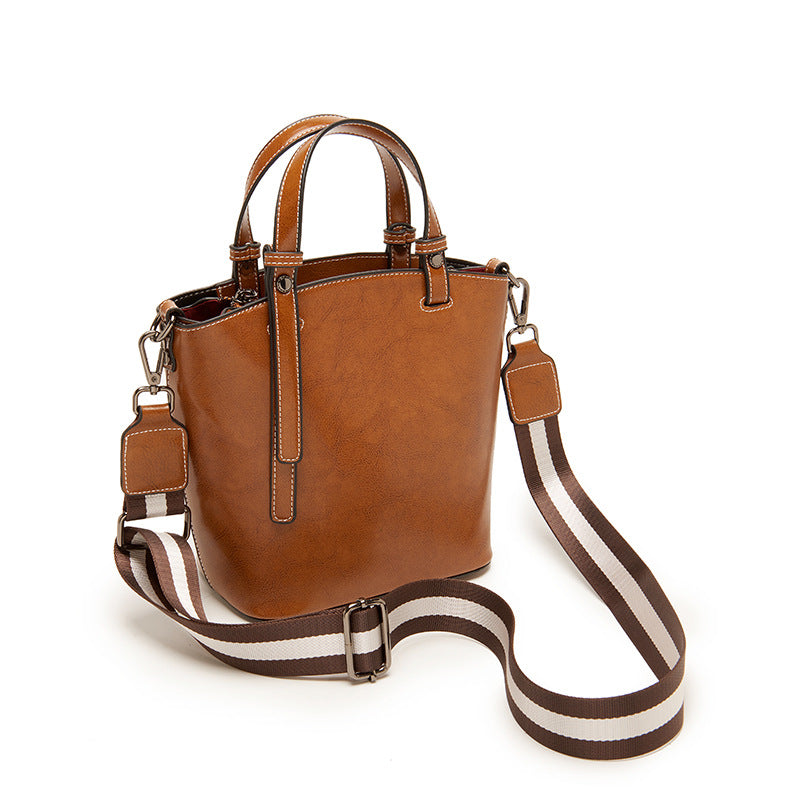 Women's Genuine Leather Fashion Underarm Cowhide Shoulder Bags