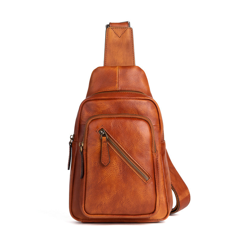 Presale Retro Style Top Layer Tree Men's Chest Bags