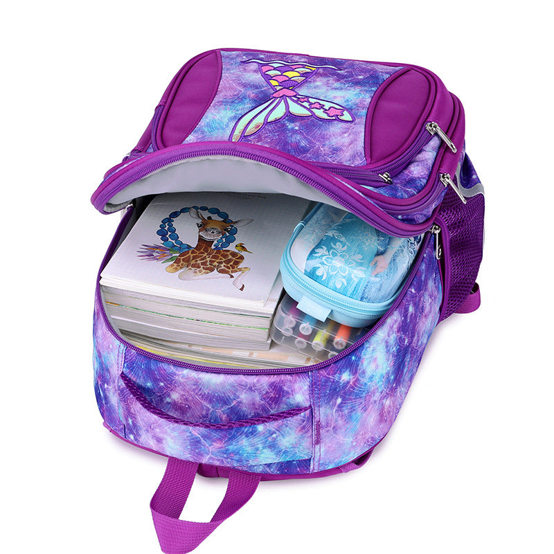 Children's Fashion Large Capacity To Grade Lightweight Elementary School Students' Schoolbags