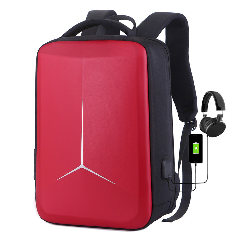 Men's Graceful Simple Business Inch Charging Backpacks