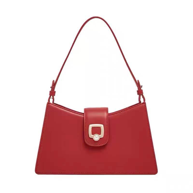 Women's Wedding Pearl Niche Fashion High-grade Simple Shoulder Bags