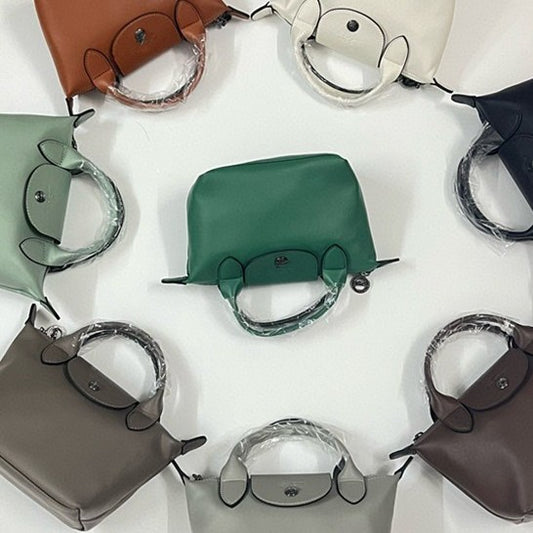 High Quality Cowhide Mini Dumpling Advanced Crossbody Bags