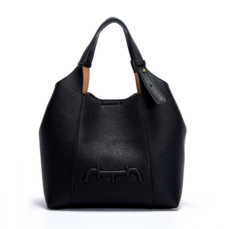 Women's Spring Simple Solid Color Design Fashion Shoulder Bags