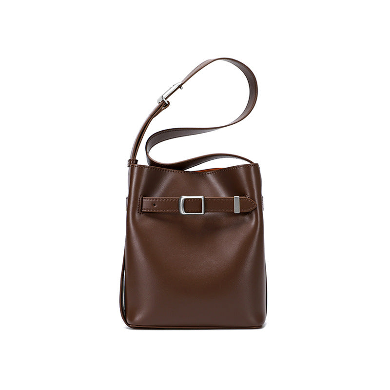 Women's Genuine Leather High-grade Retro Cowhide Lucky Crossbody Bags