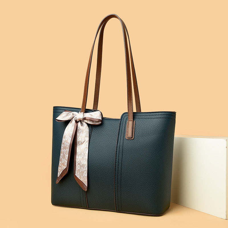 Women's Commute Style Soft Leather Elegant Large Tote Bags