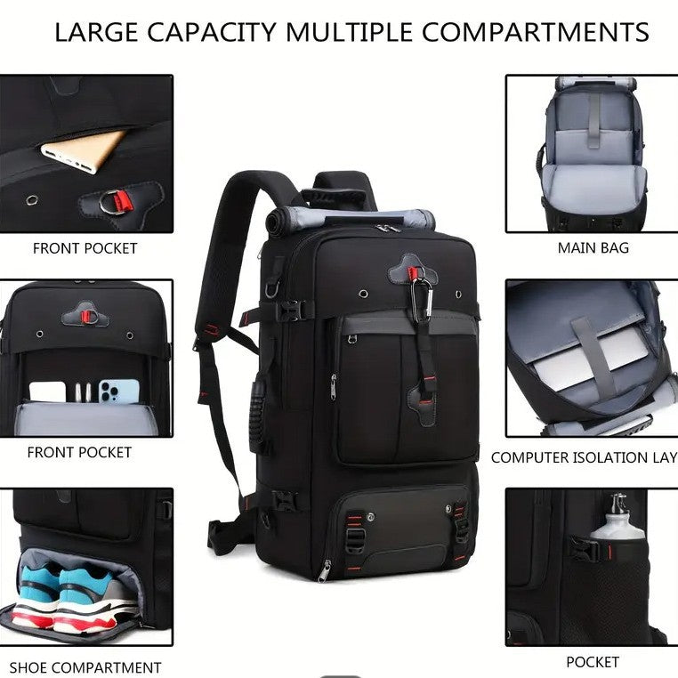 Large Capacity Dry Wet Separation Multifunctional Backpacks