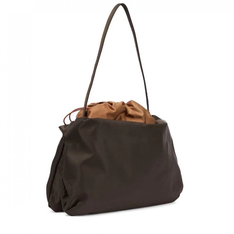 Women's High-grade Cloud Nylon Large Capacity Drawstring Shoulder Bags