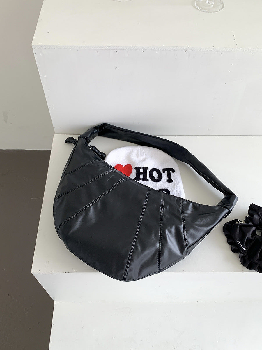 Women's Soft Leather Dumpling Summer Niche Leisure Shoulder Bags