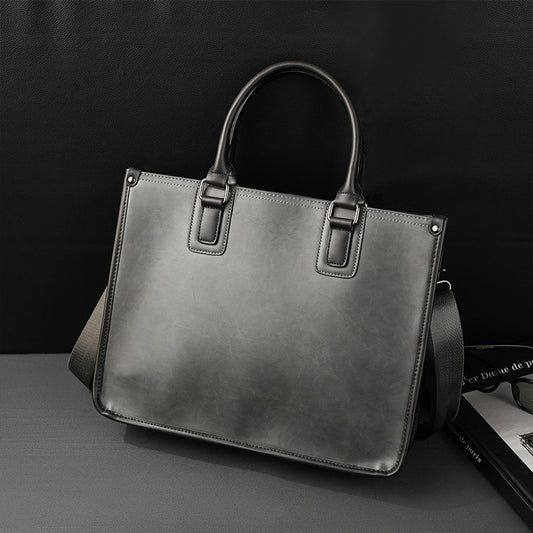 Men's Document Simple Retro Portable Trip Computer Men's Briefcases