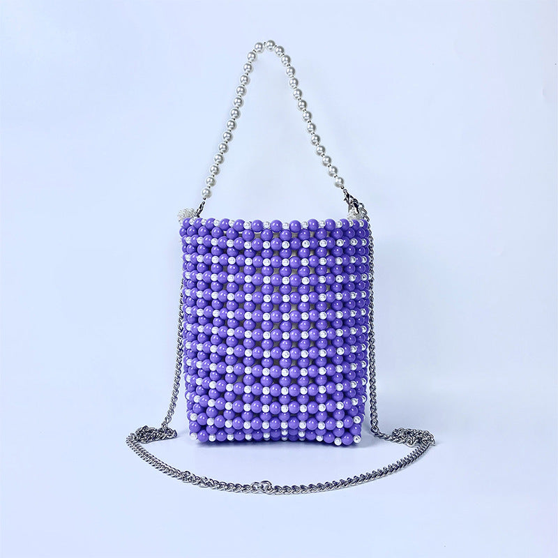Advanced Texture Pearl Niche Fairy Portable Bucket Bags