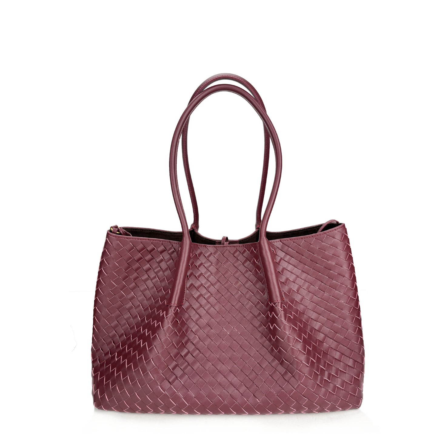 Women's Fashion Trend Woven Vegetable Basket Genuine Shoulder Bags