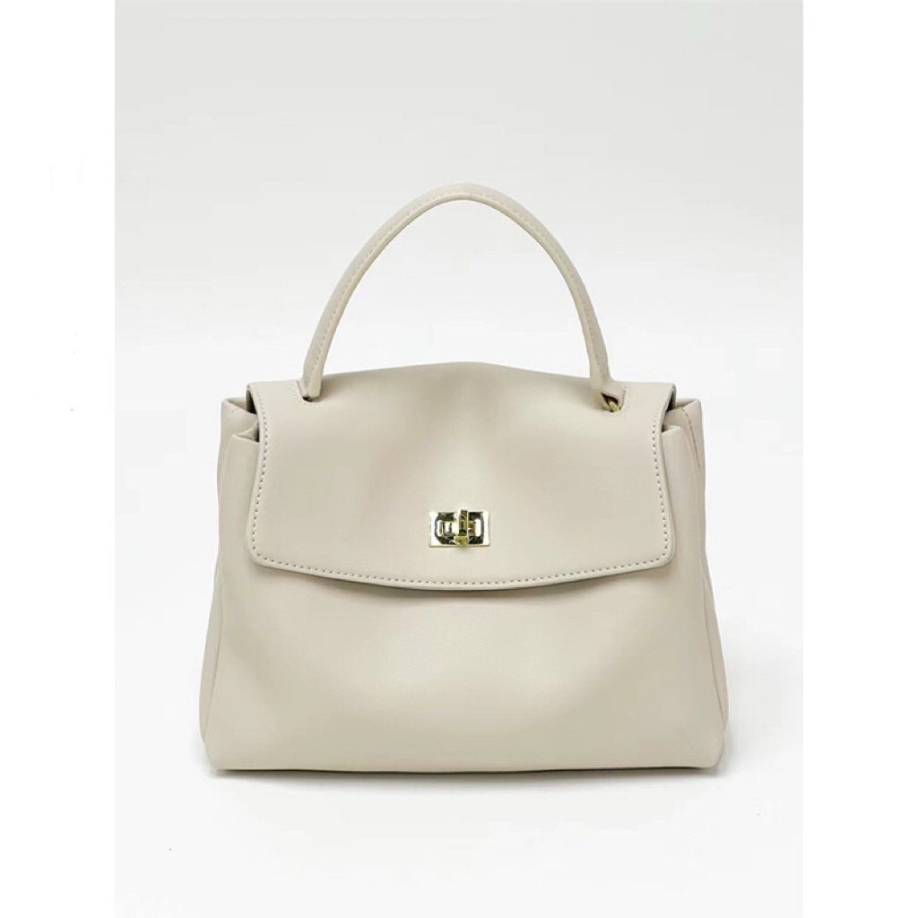 Women's Soft Texture Cowhide Summer Retro Versatile Shoulder Bags