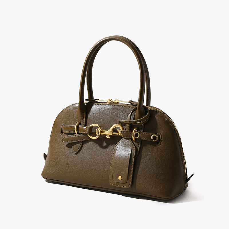 Women's Autumn Genuine Leather Fashion Commuter High-grade Handbags