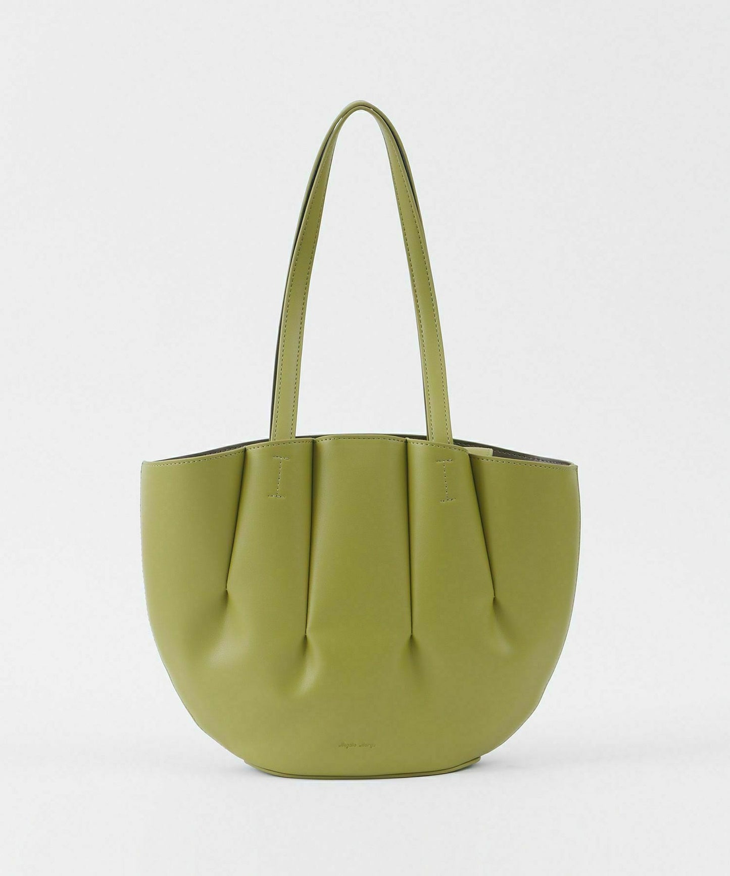 Women's Cool Trendy Leather Shell Underarm Tote Bags