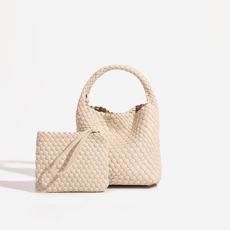 High Quality Texture Hand-woven Vegetable Basket Bucket Bags