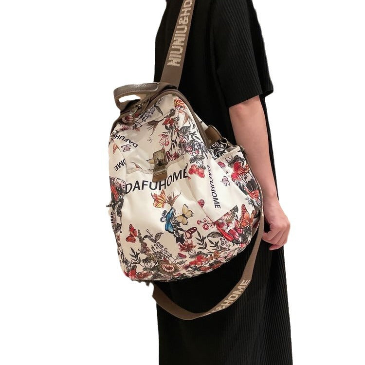 Women's Western Style Convenient Fashion Oxford Cloth Backpacks