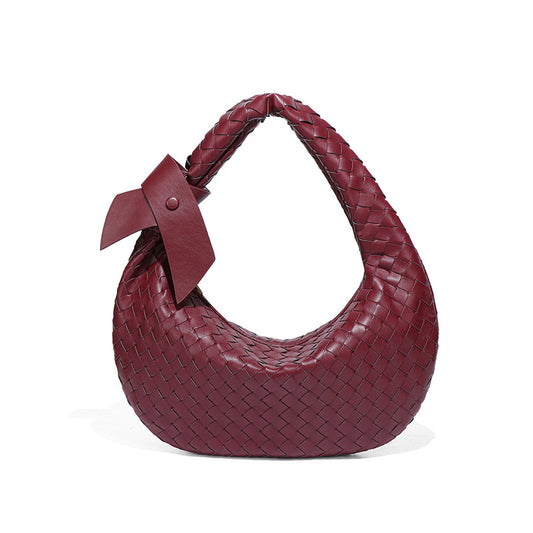 Women's Idle Style Trendy Crescent Dumpling Fashionable Shoulder Bags