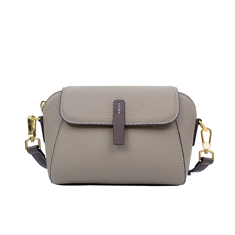 Women's Genuine Leather Fashionable High-grade Minority Light Crossbody Bags