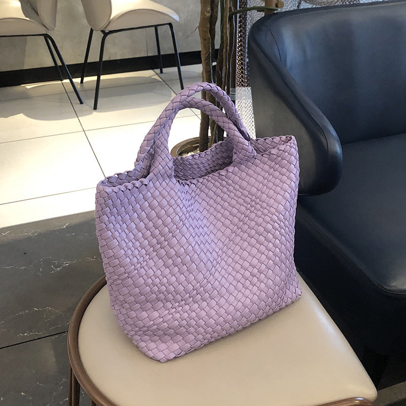 Slouchy Large Capacity Hand-woven Versatile Mother Bags