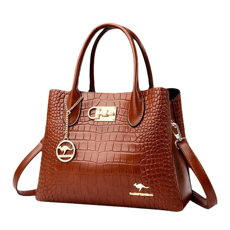 Women's Glamorous Graceful Beautiful Crocodile Pattern Handbags