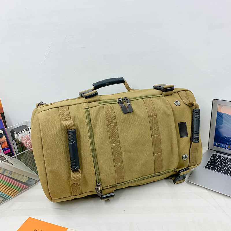 Women's & Men's & Portable Canvas Large Capacity Backpacks