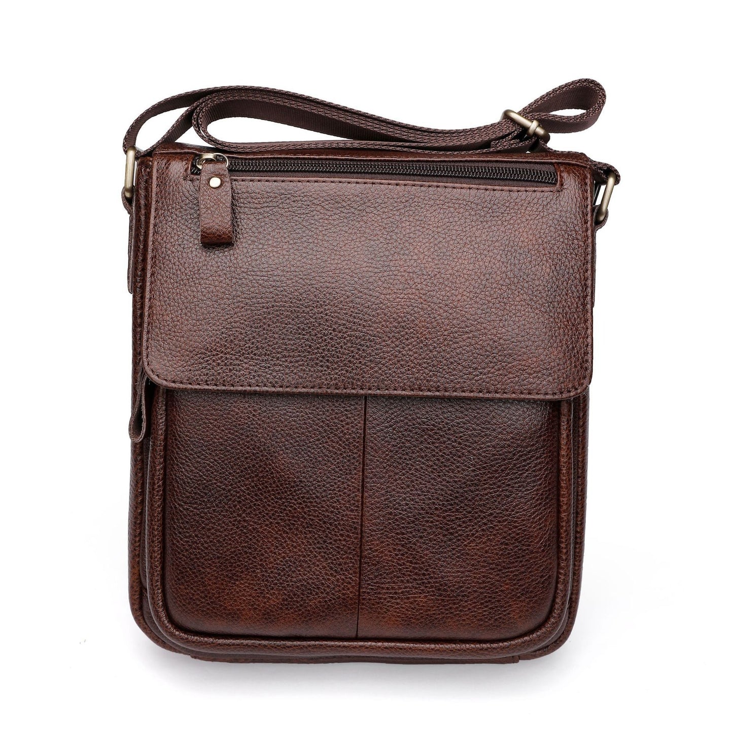Men's First Layer Cowhide Trendy Fashion Men's Shoulder Bags