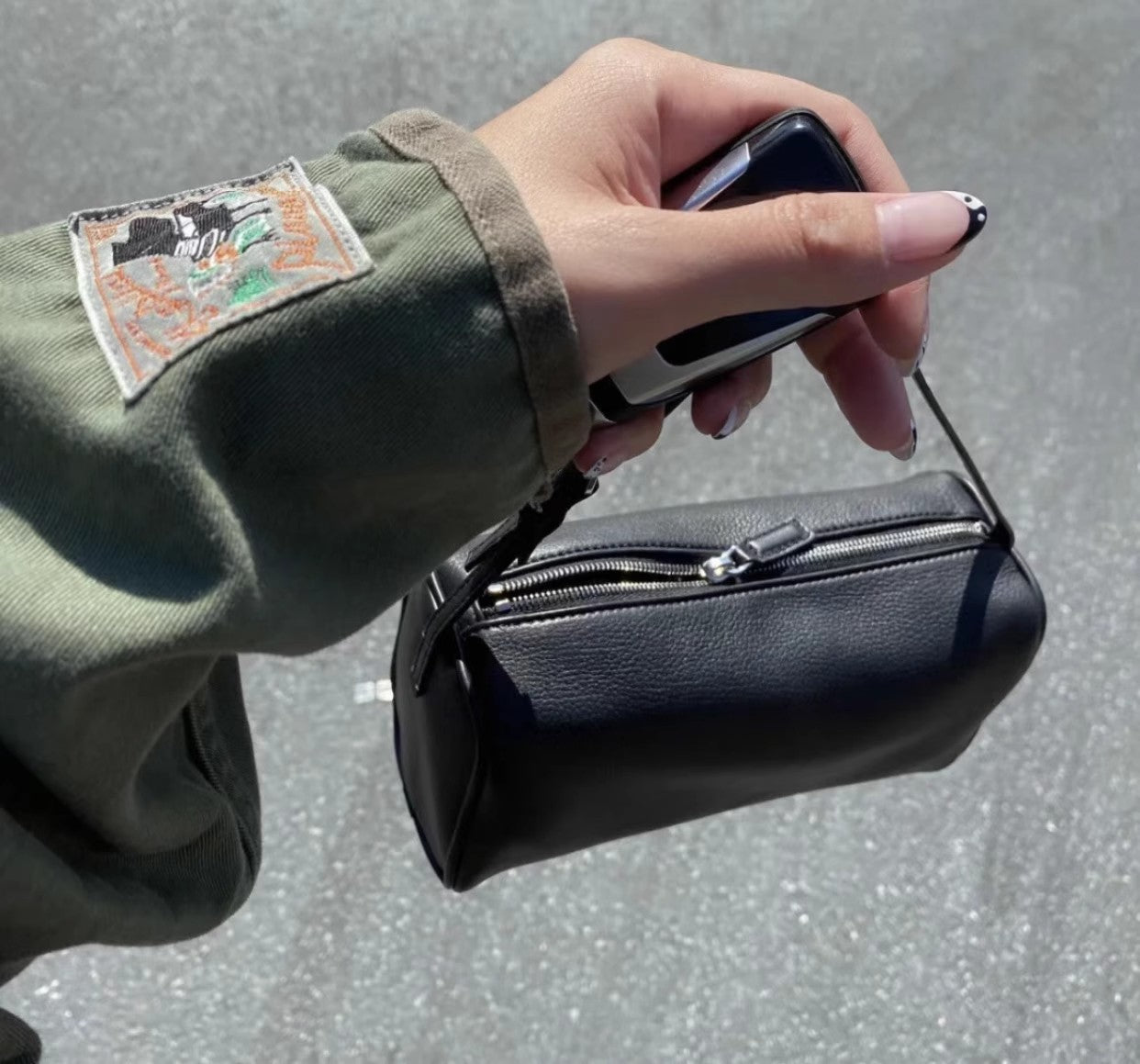 Pencil Female Kendall Underarm Cowhide Hand Fashion Bags