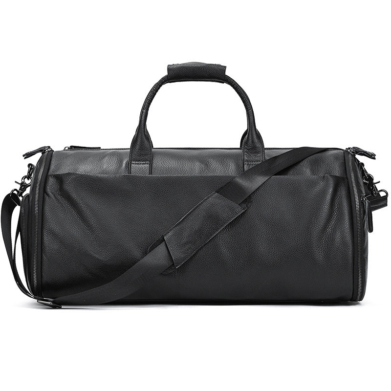 Genuine Leather Multifunctional Folding Storage Dry Travel Bags