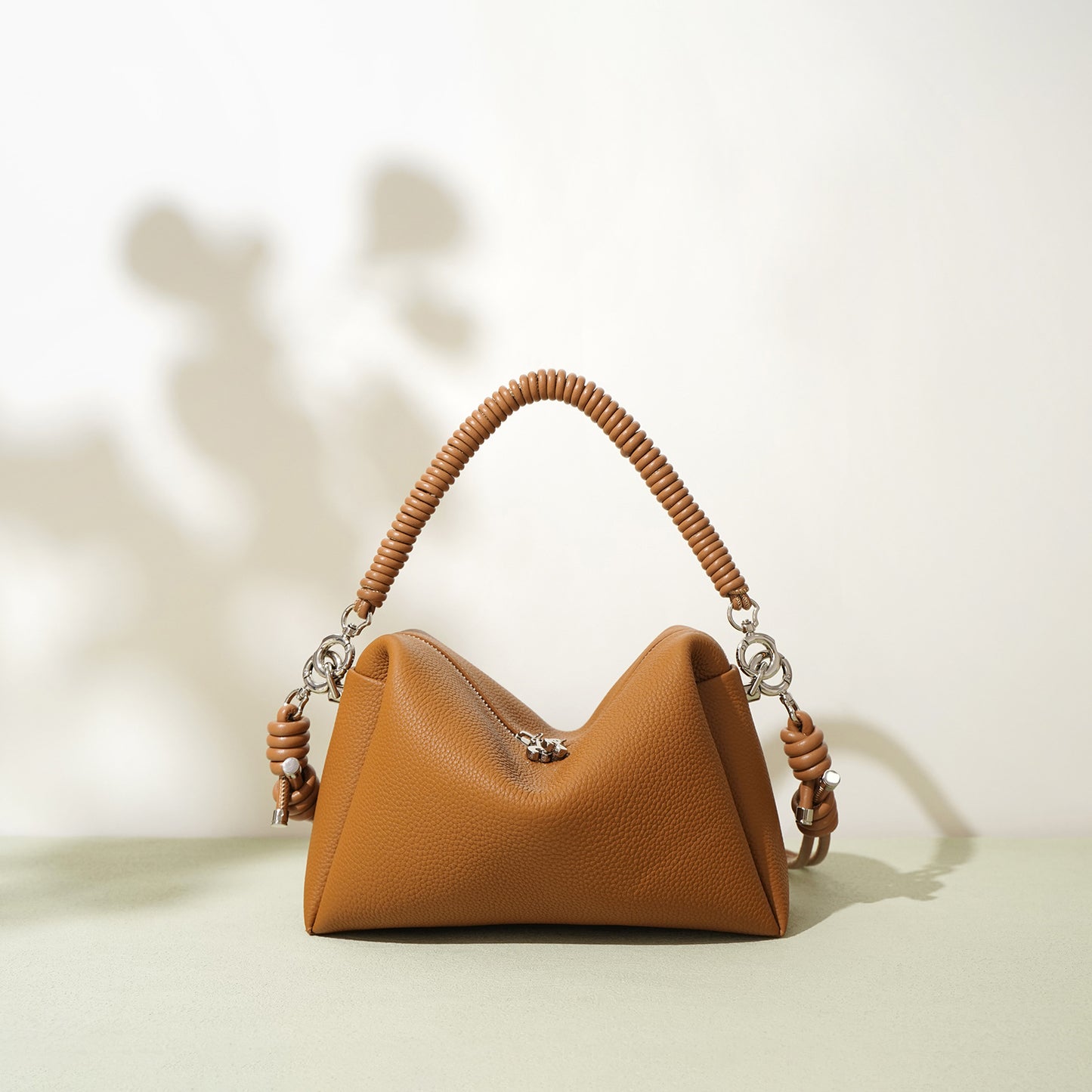 Layer Cowhide Size Cigarette Female Niche Shoulder Bags