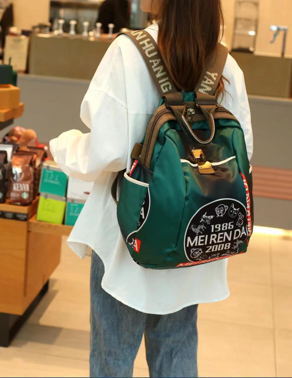Women's Commuter Canvas Fashion Leisure High-grade Oxford Backpacks