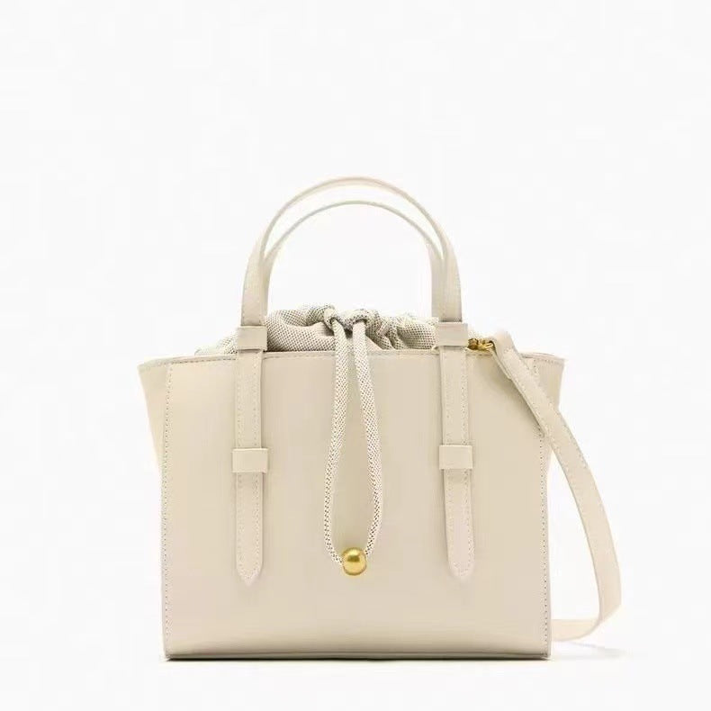 Women's Trendy Drawstring Bundle Portable Versatile Bucket Bags