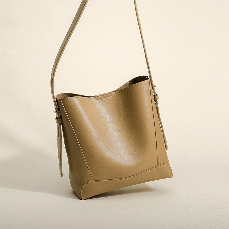 Women's High Quality Versatile Large Capacity High-grade Bucket Bags