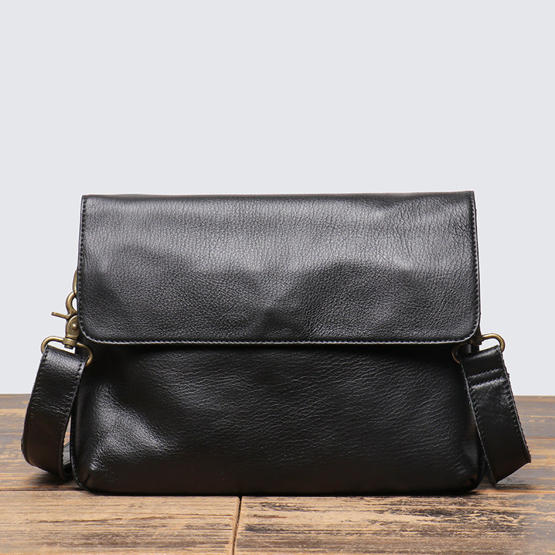 Women's & Men's & Retro Leather Crazy Horse Handmade Bags