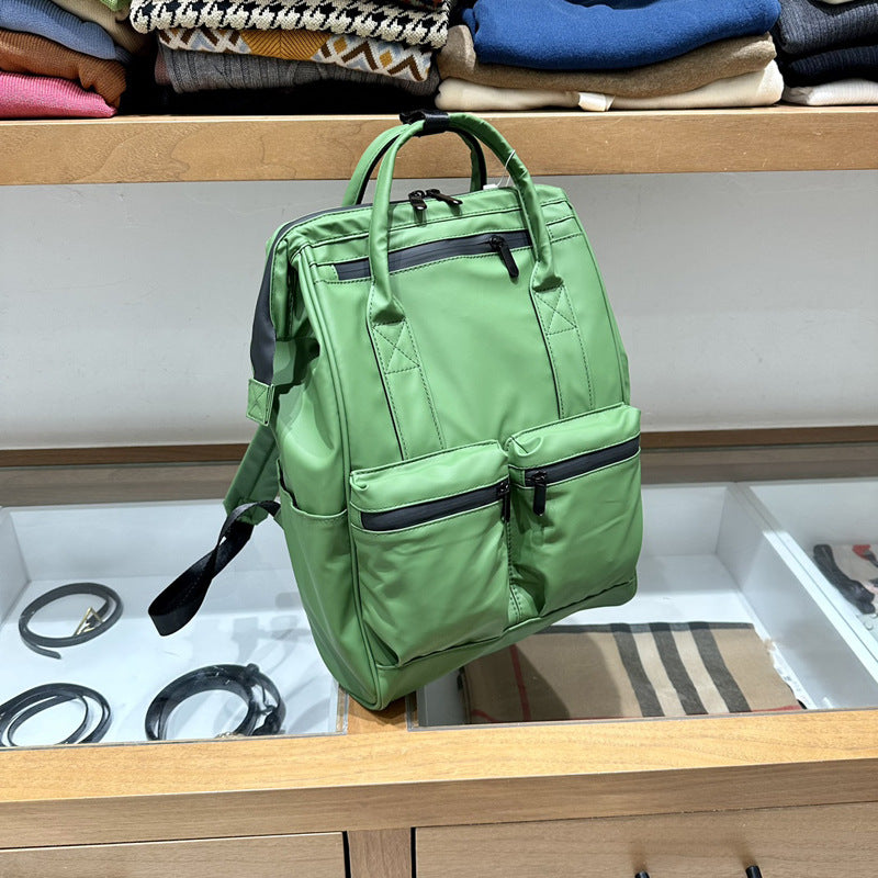 Women's & Men's & College Black Waterproof Commuter Business Backpacks