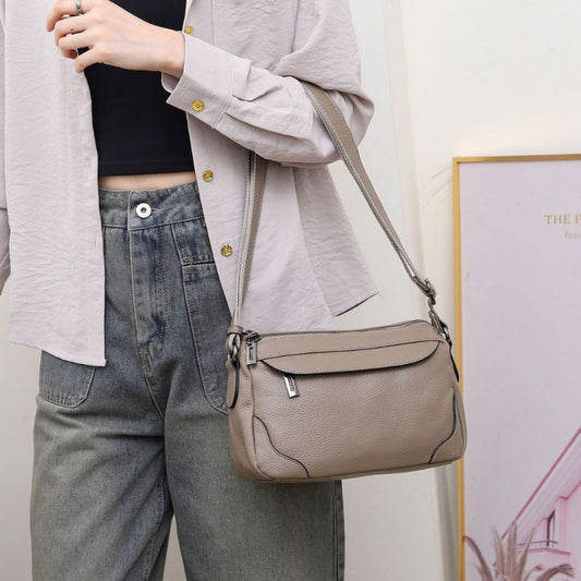 Women's Layer Cowhide Shell Popular Fashion Practical Bags