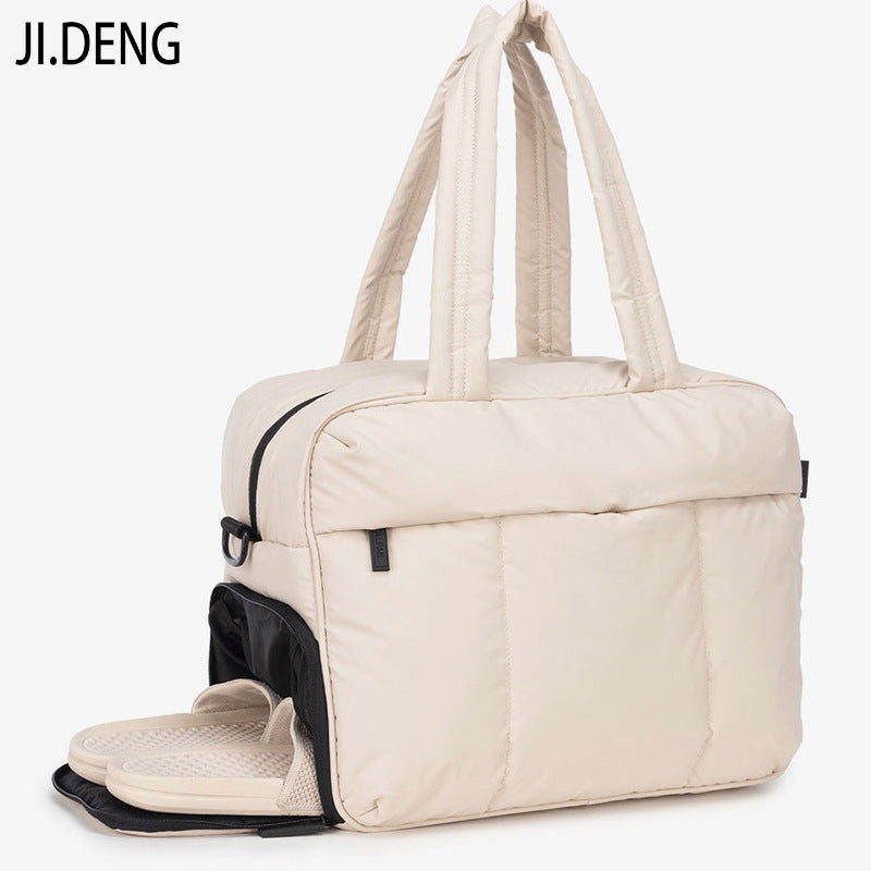 Women's Down Simple Astronaut Portable Picnic Tote Bags